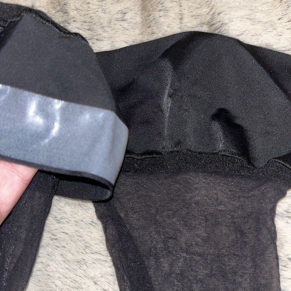 Never worn stay up thigh highs, stockings for garter belt, knee highs, slippers. - Picture 6 of 6